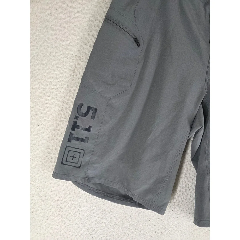 5.11 Vandal Recon Shorts Mens 34 Gray Performance Stretch Training MMA 11